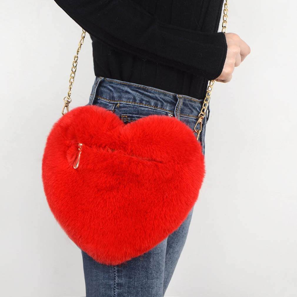 Love Plush Chain Purse