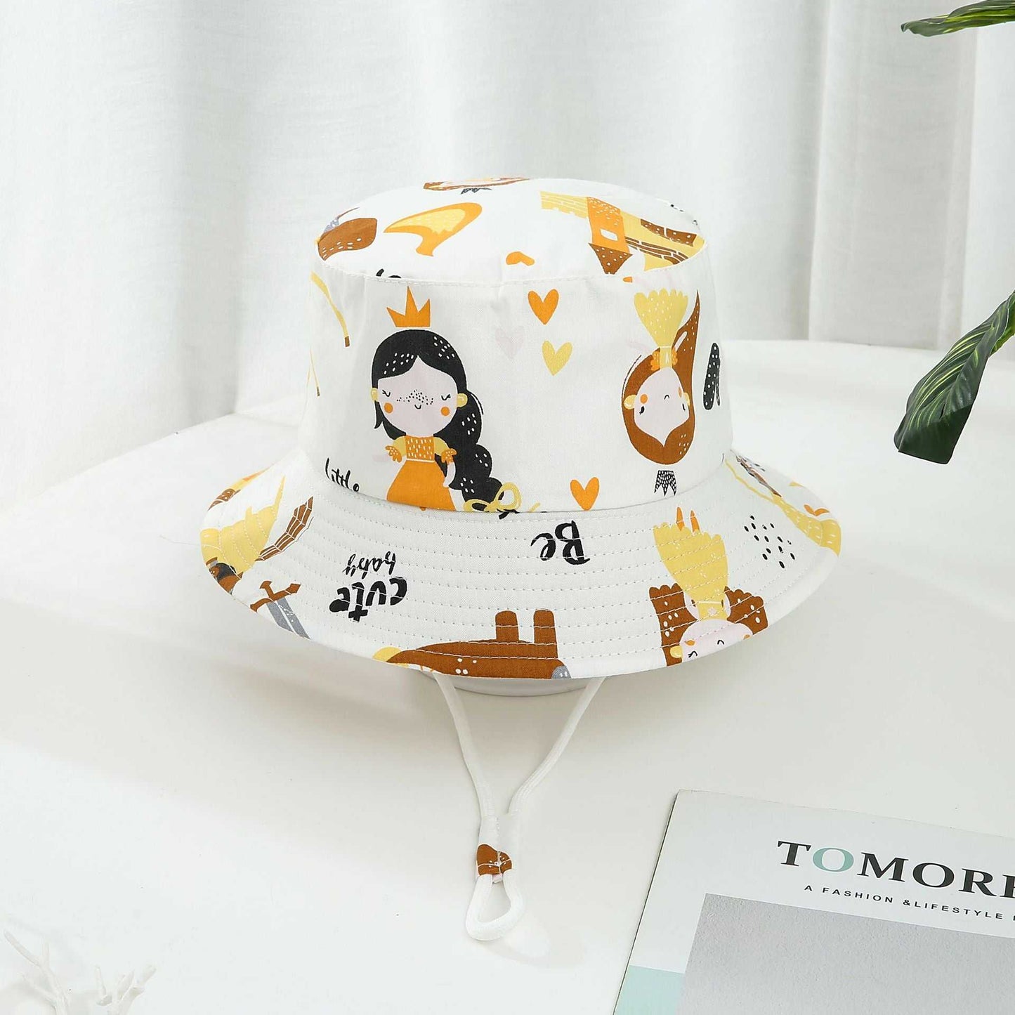 Children's Printed Bucket Sun Hat