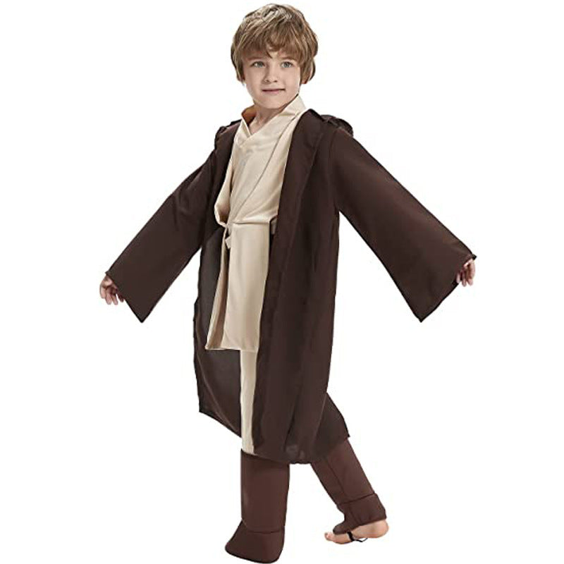 Children Absolutely Cosplay Playing Halloween Costume