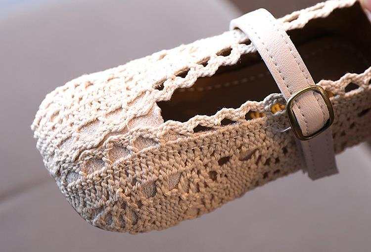 Girls Soft Sole Woven Shoes