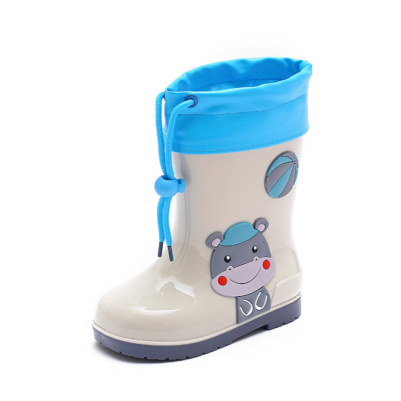 Boys And Girls Rain Resistant Warm Boots