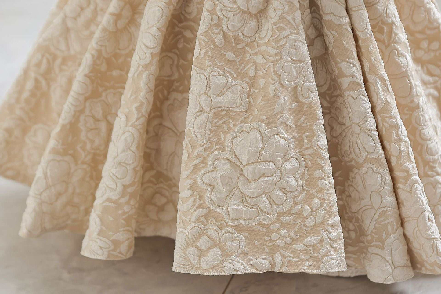 High-end Solid Color Dress And Fluffy Skirt