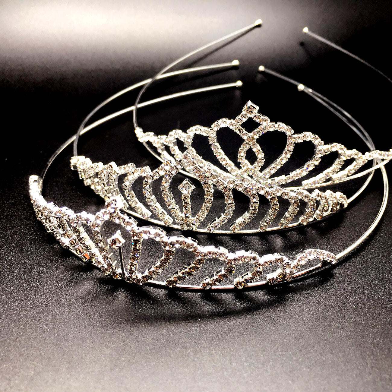 Shiny Mini Full Rhinestone Tiara