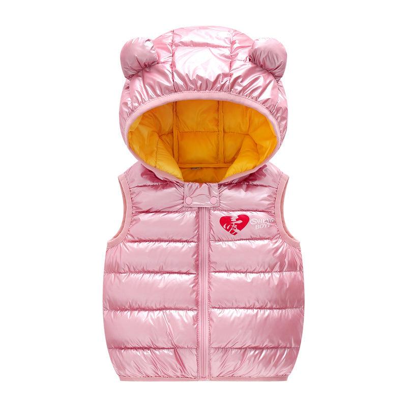 Warm Outwear Bubble Vest