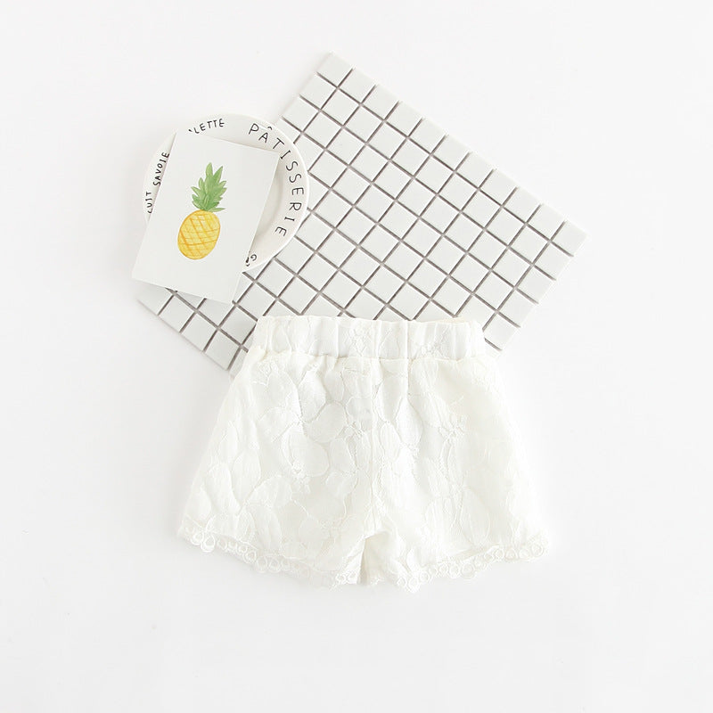 Floral Lace shorts