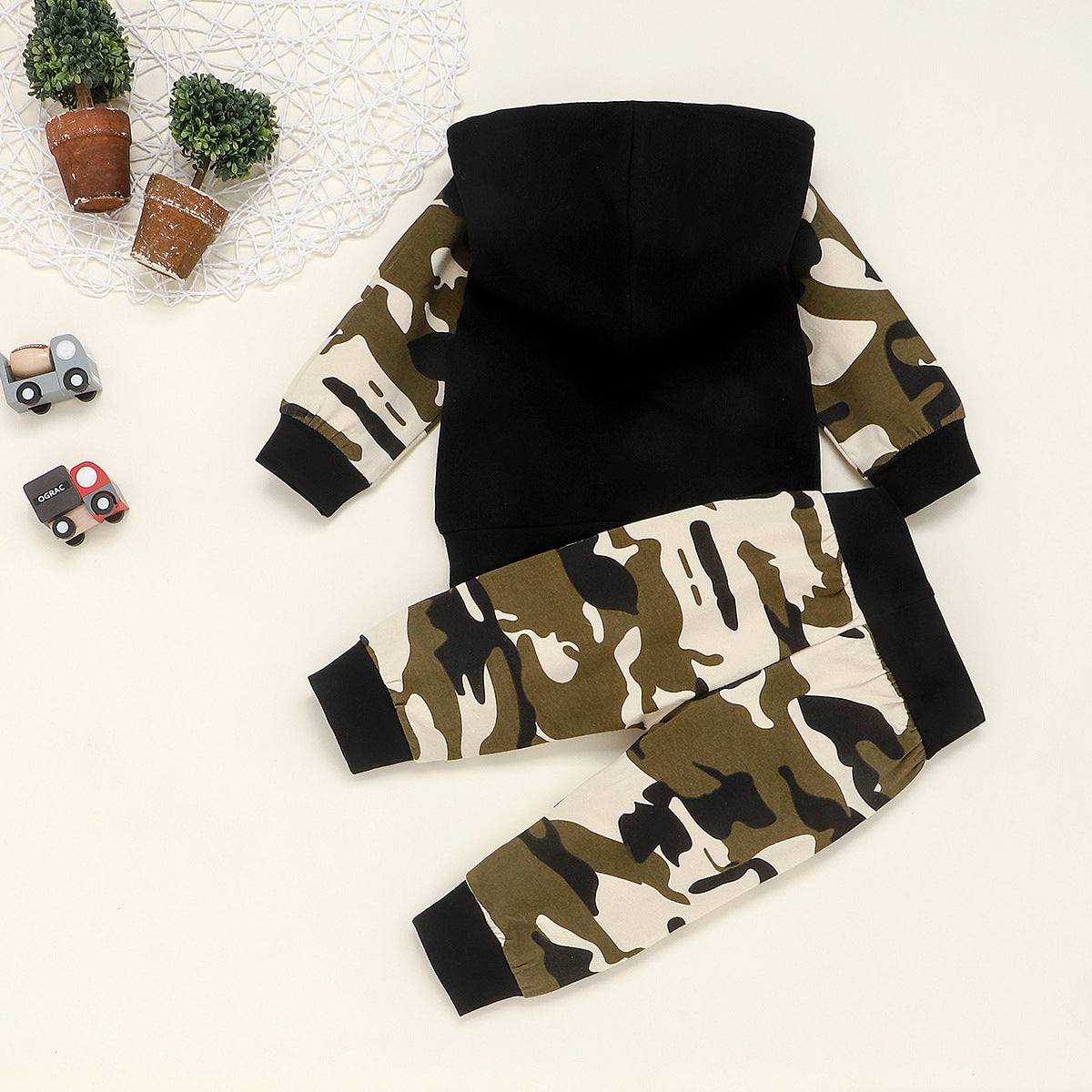Daddy's boy Camo Long sleeve 2pc Set