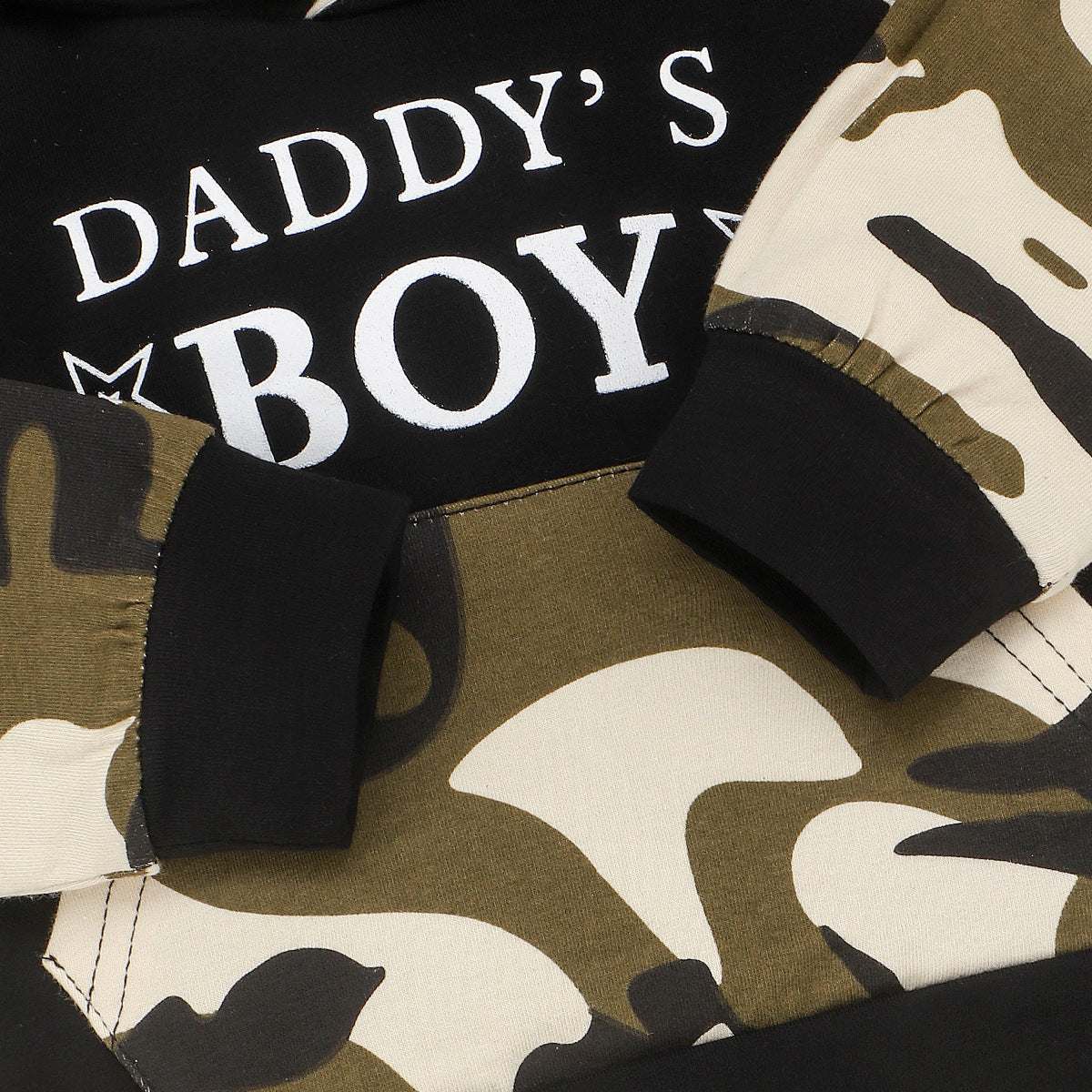 Daddy's boy Camo Long sleeve 2pc Set