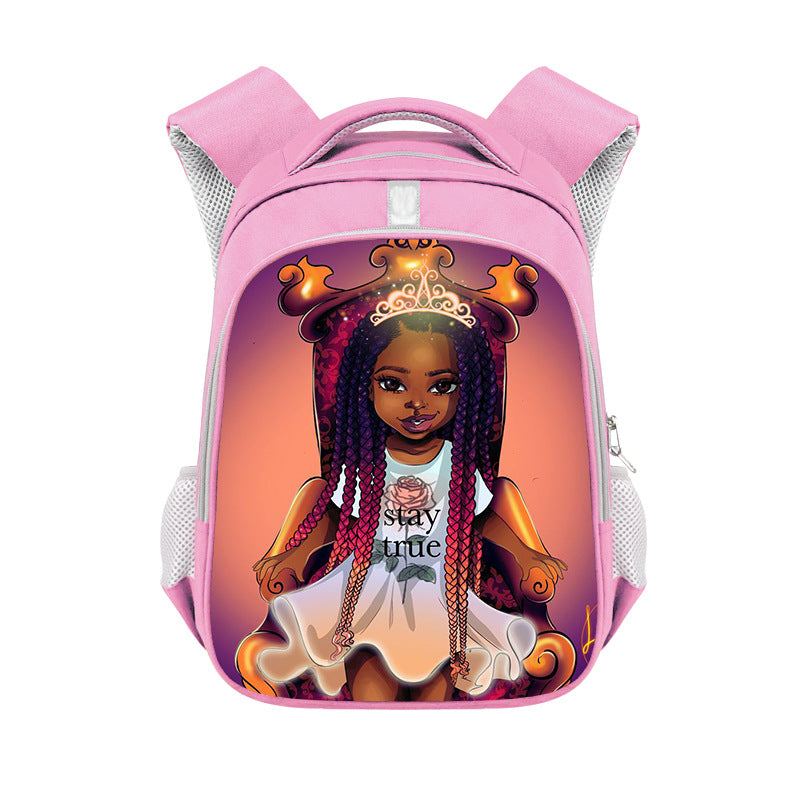 Girls African Small Backpack - Stylish & Durable Backpack