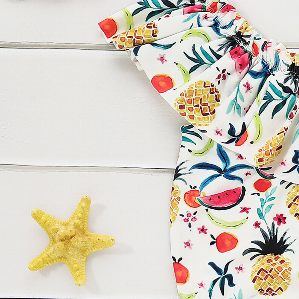 Girls Pineapple Fruit Swimming Suit