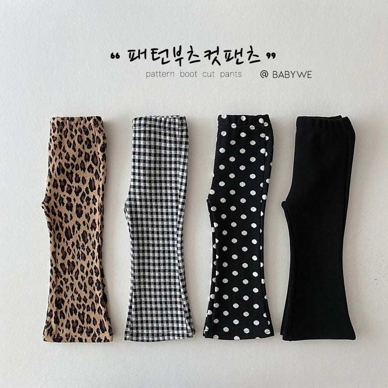Girls Bell-bottom Pants