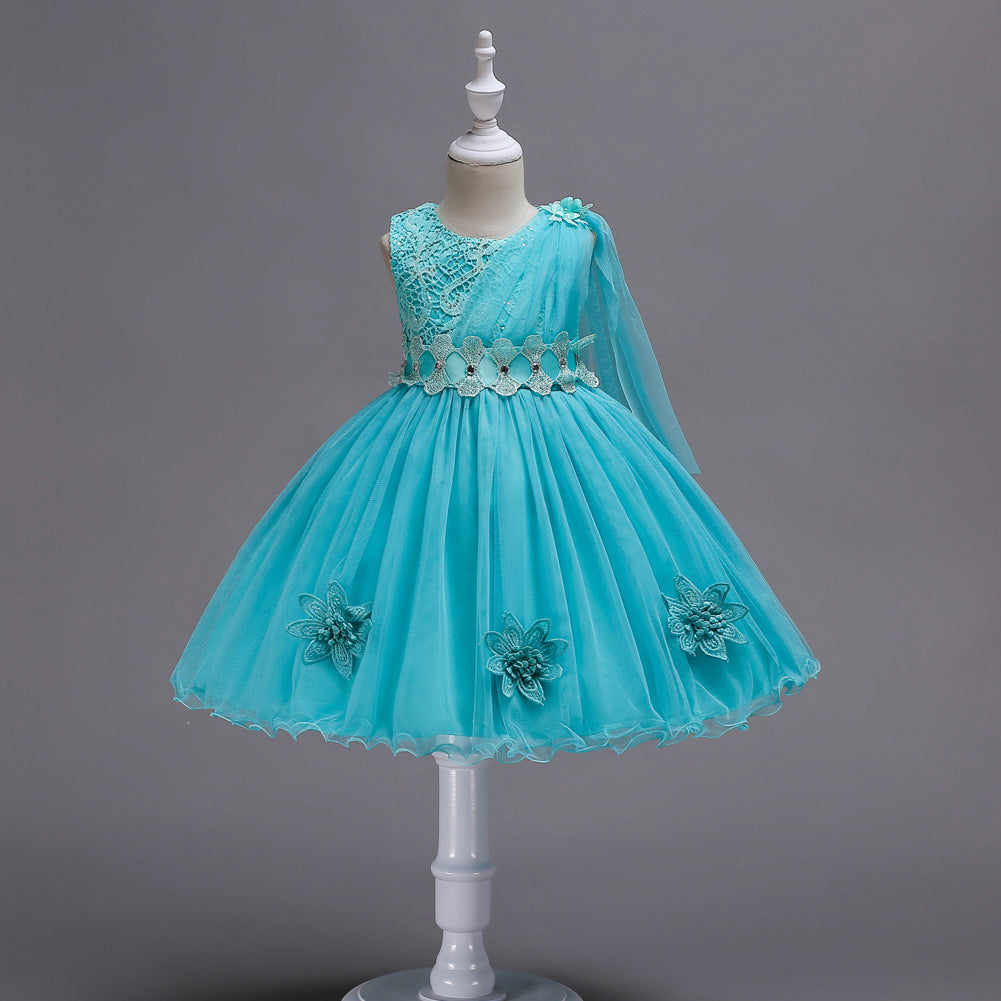 Girls Pageant Wedding Formal dress