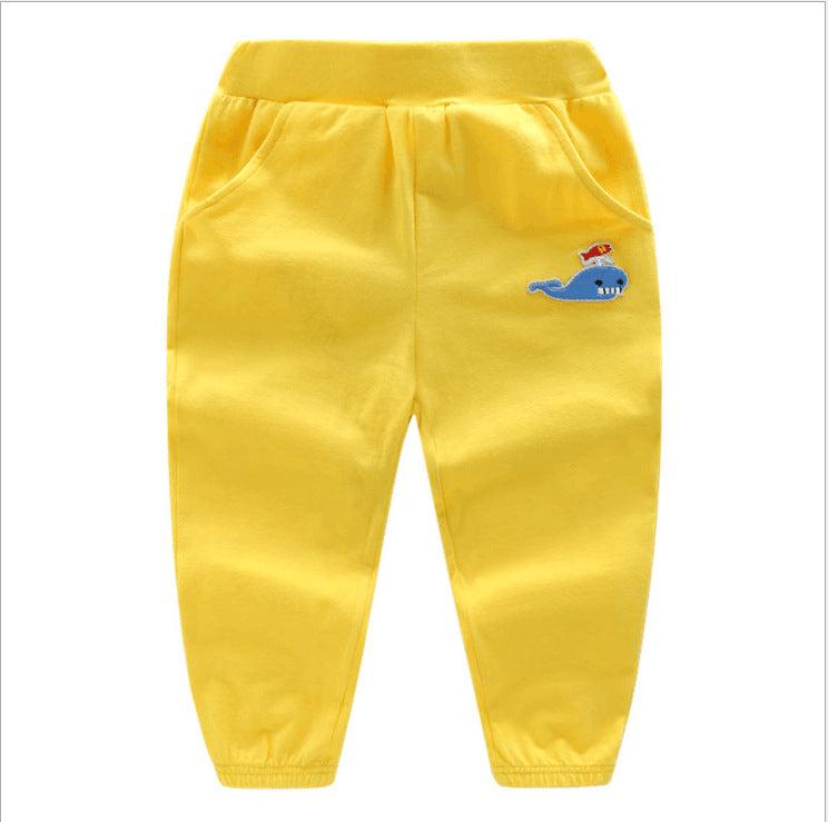Boys Fish Thin Sweatpants