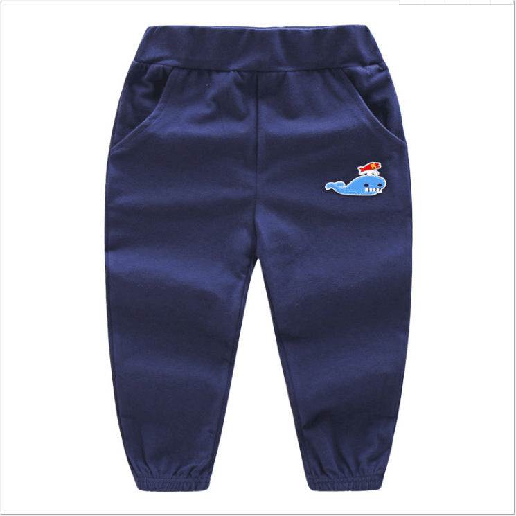 Boys Fish Thin Sweatpants