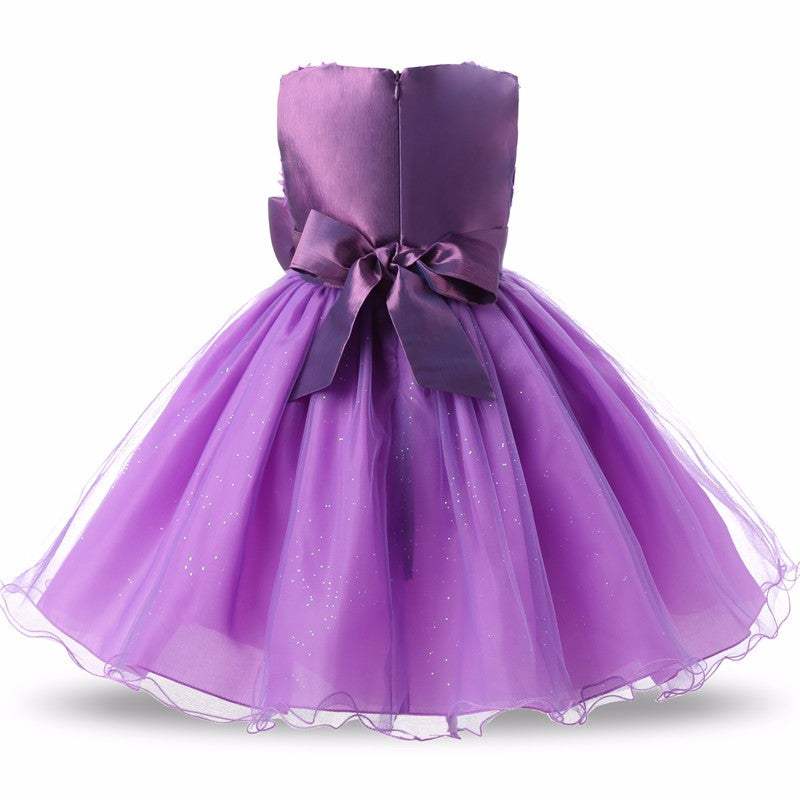 Girls Pageant Flower Girl Birthday Party Dress