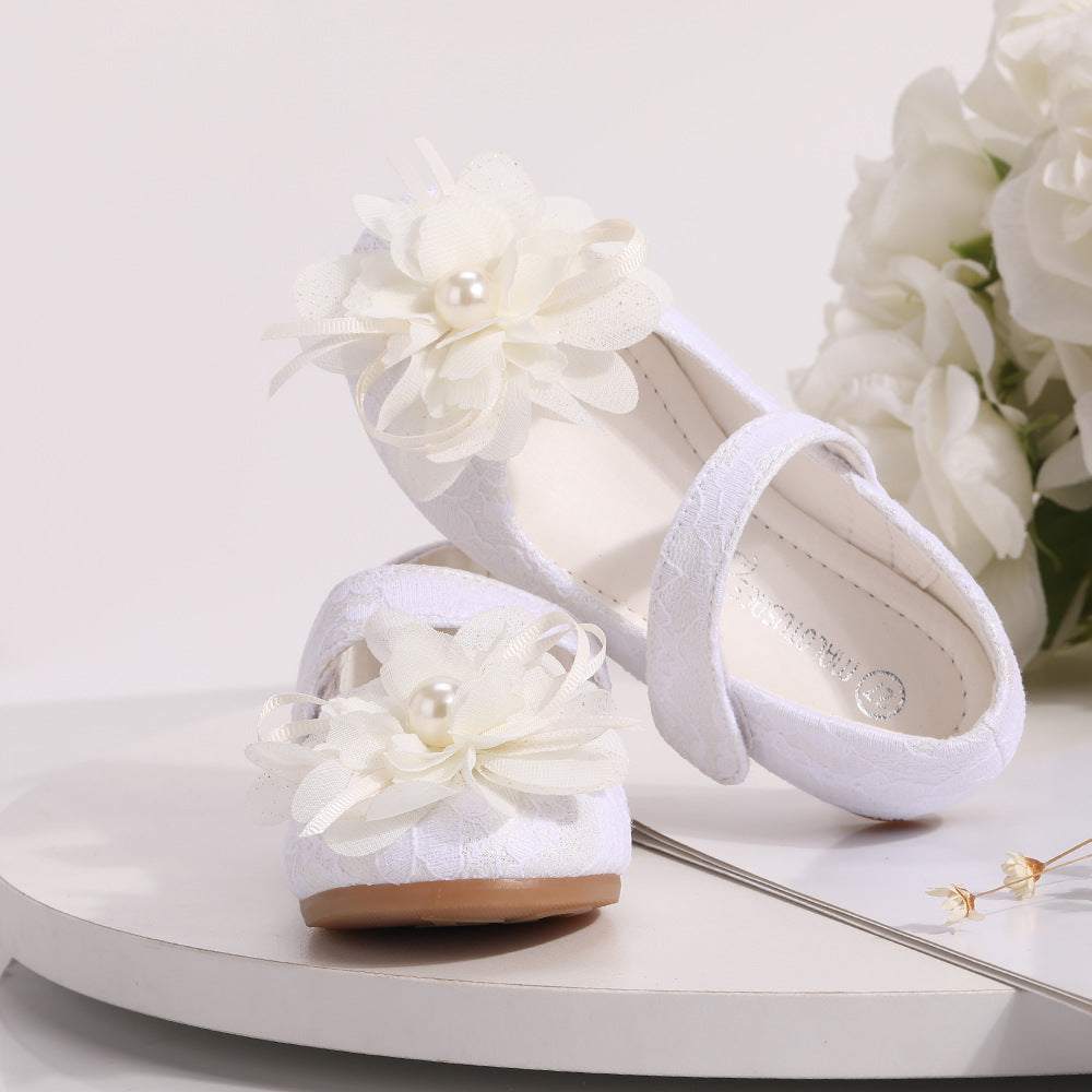 Girls Flower Dress Shoes