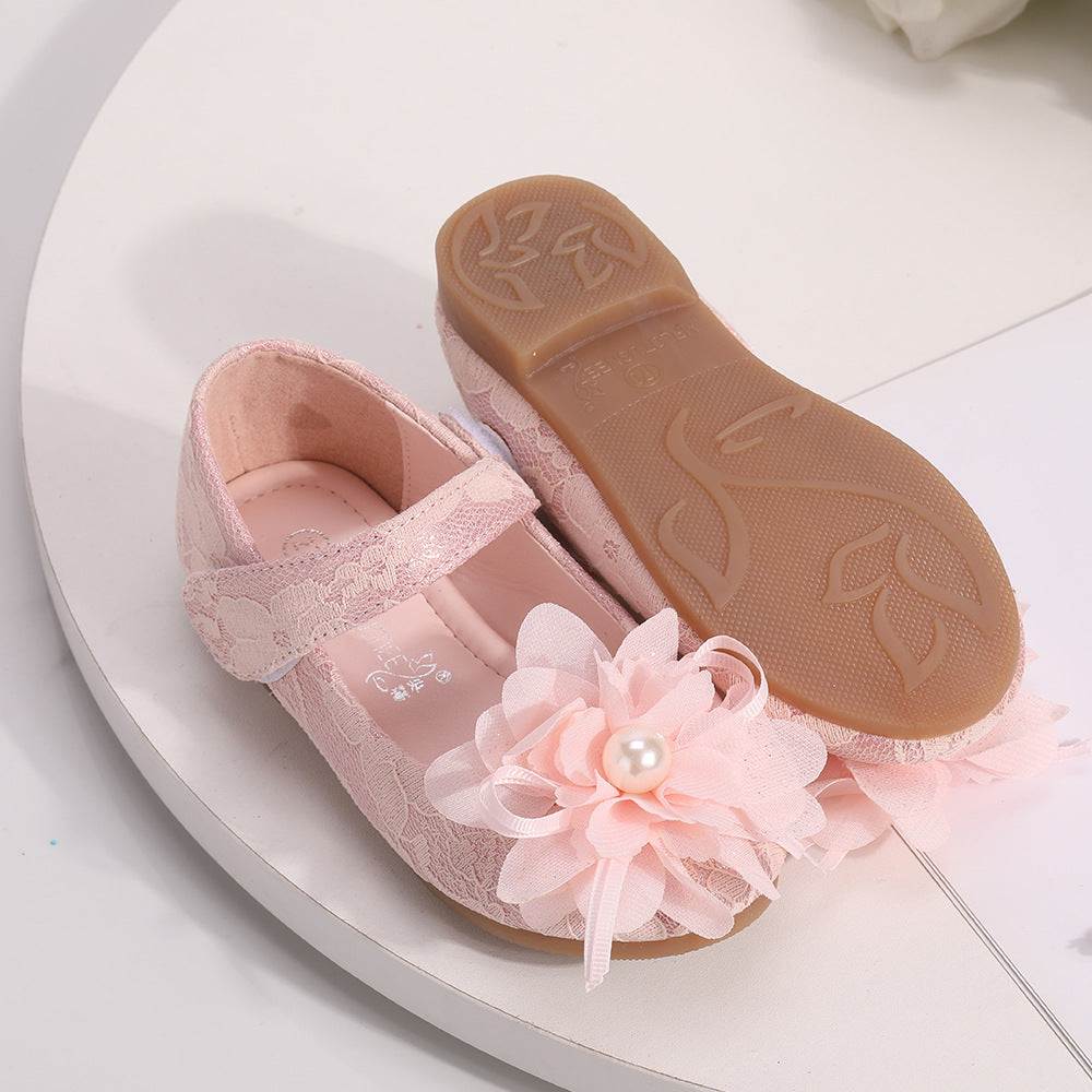 Girls Flower Dress Shoes