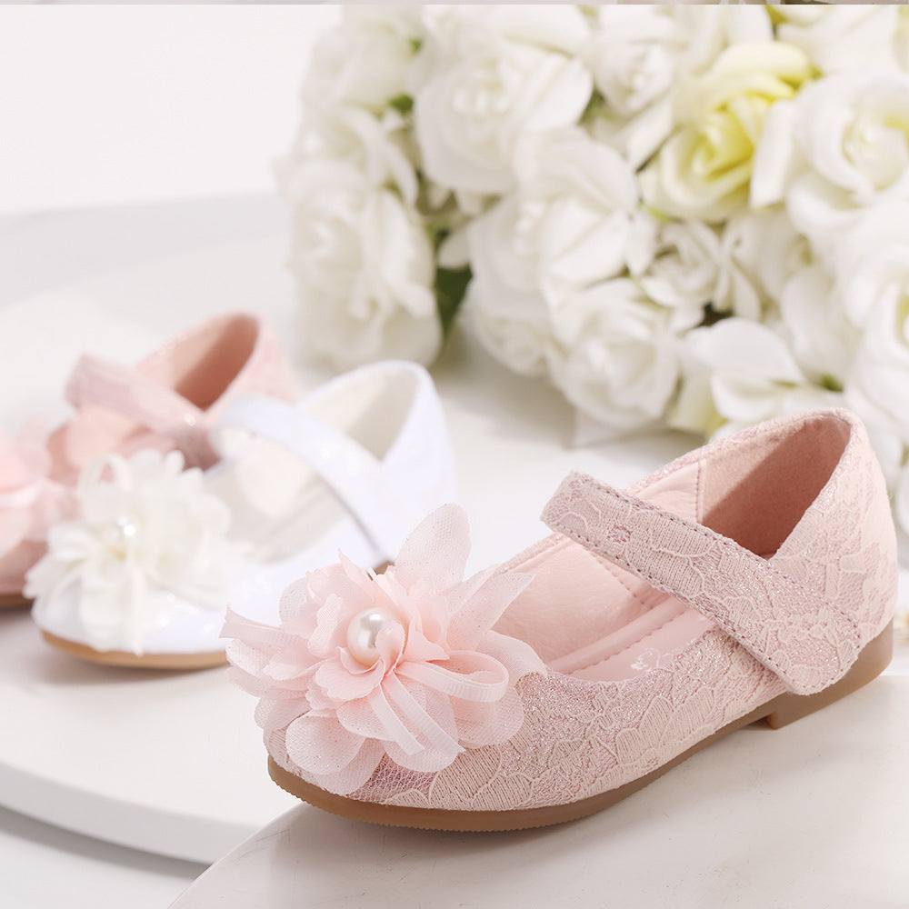 Girls Flower Dress Shoes