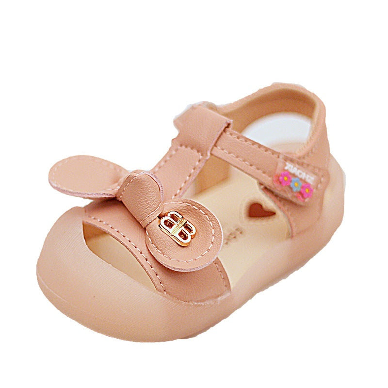 Baby Girls Non-Slip Toe Sandals