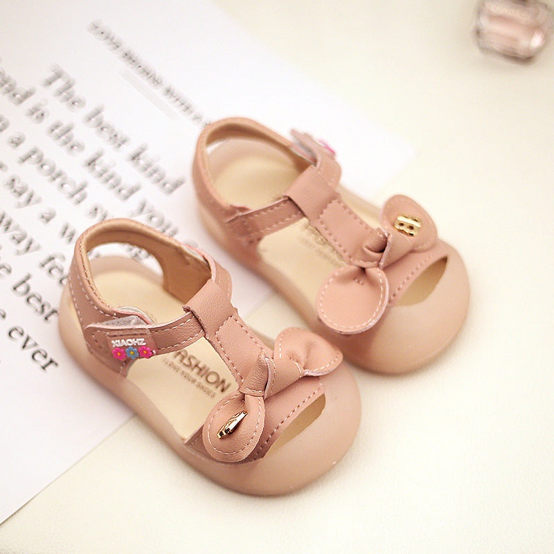 Baby Girls Non-Slip Toe Sandals