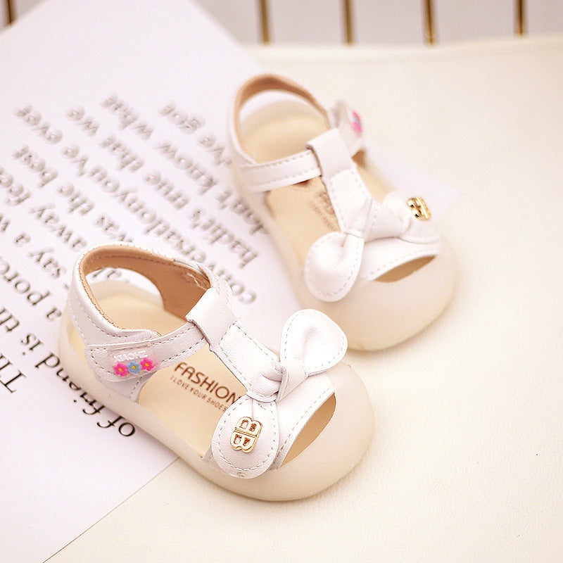 Baby Girls Non-Slip Toe Sandals