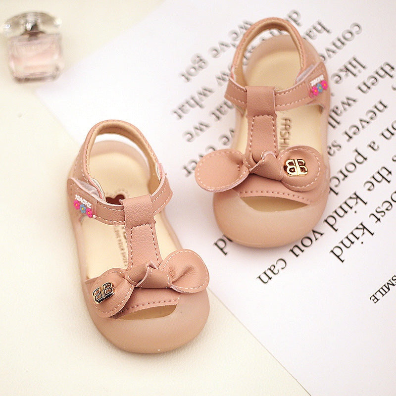 Baby Girls Non-Slip Toe Sandals