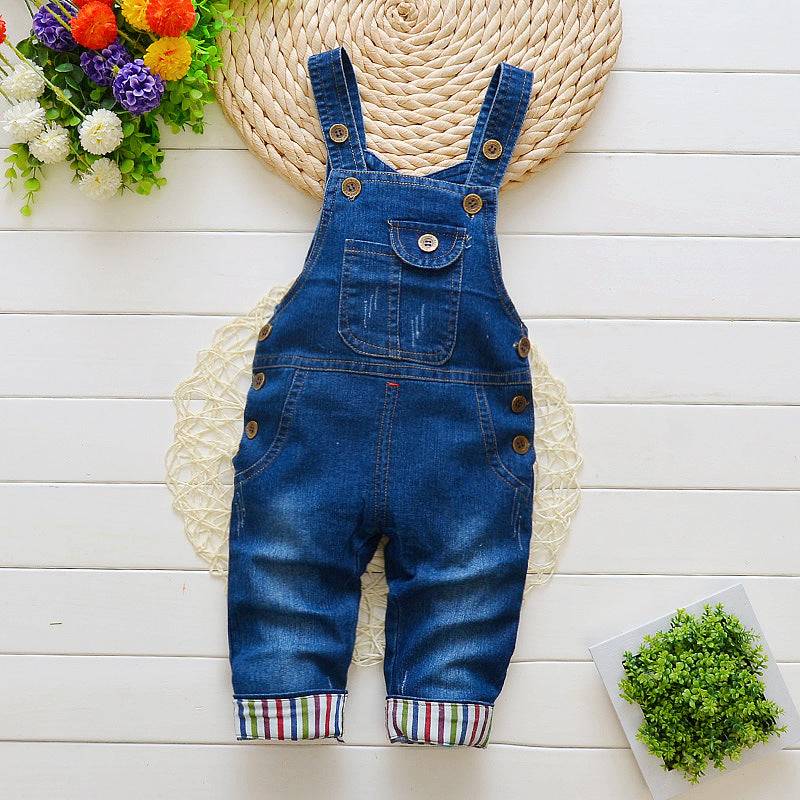 New Style Children's Overalls Jeans Jumper