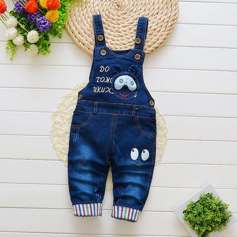 New Style Children's Overalls Jeans Jumper