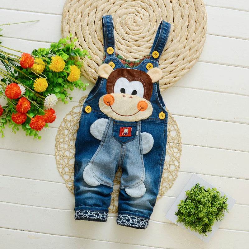 New Style Children's Overalls Jeans Jumper
