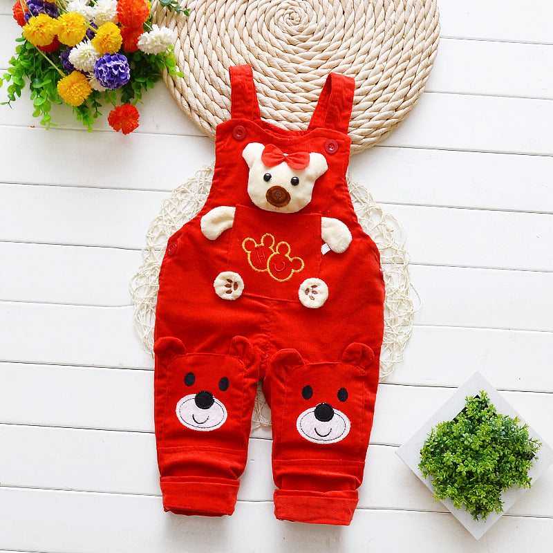 New Style Children's Overalls Jeans Jumper