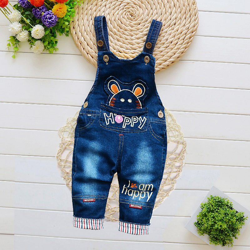 New Style Children's Overalls Jeans Jumper