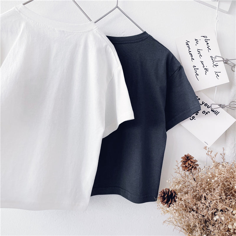 Children Short Sleeve Western Style T-Shirt