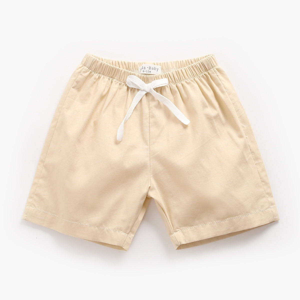 Baby Boy Animal Print Short Sleeve T-Shirt Khaki Shorts Two Piece Set
