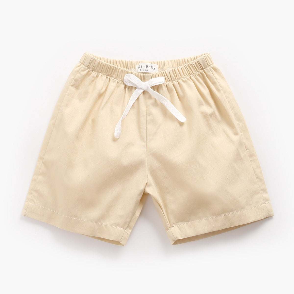 Baby Boy Animal Print Short Sleeve T-Shirt Khaki Shorts Two Piece Set