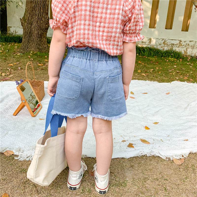 Girls High Waist Summer Hot Shorts