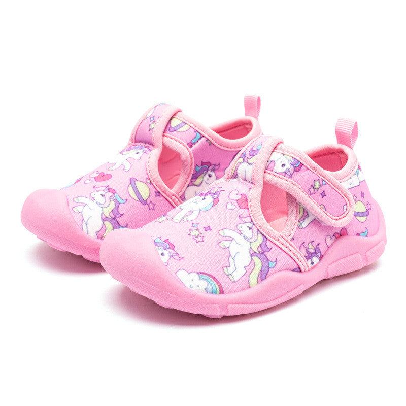 Kids Breathable Velcro Summer Beach Shoes
