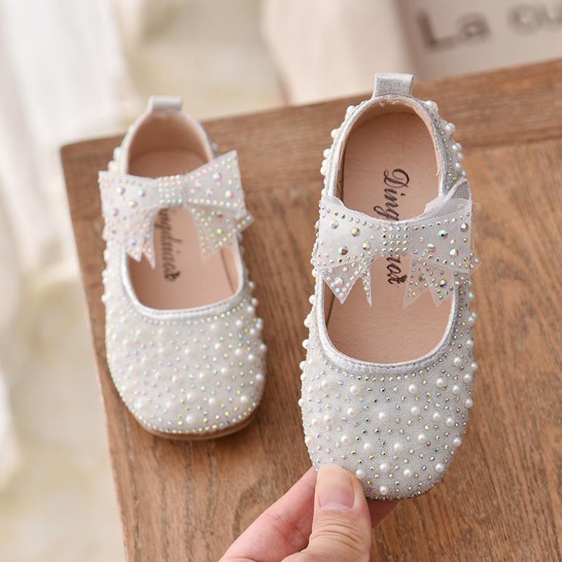 New Korean Fashion Diamond Little Girl Shoes