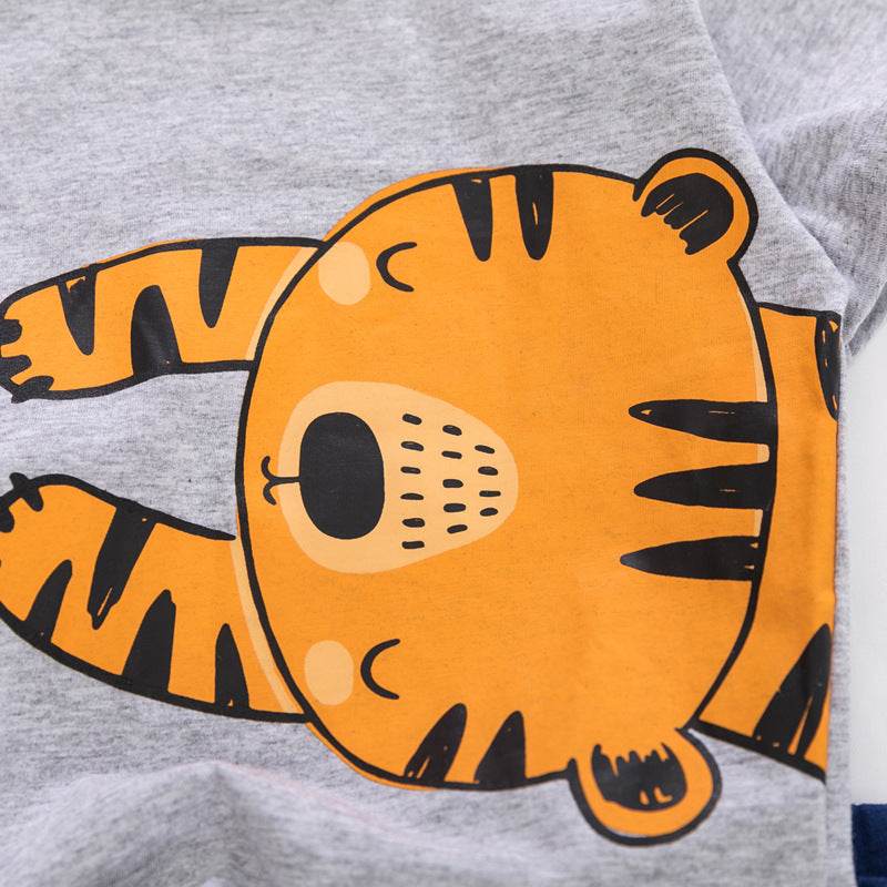 Toddler Boys Tiger Printed 2pc Set