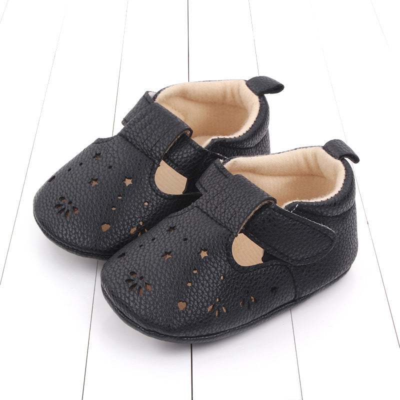 Semi Rubber Sole Non-slip Baby Toddler Casual Shoes