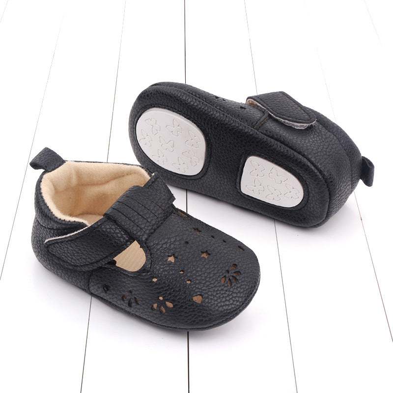 Semi Rubber Sole Non-slip Baby Toddler Casual Shoes