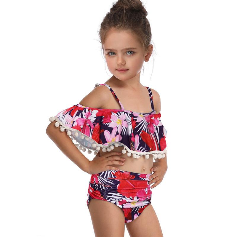 New Floral Casual Nice 2pc Swimsuit