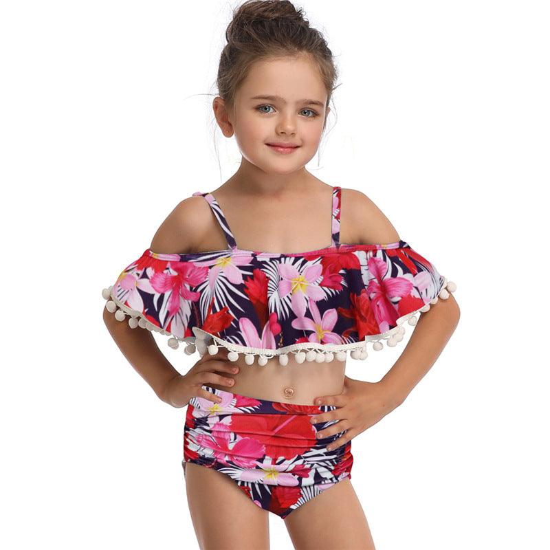 New Floral Casual Nice 2pc Swimsuit