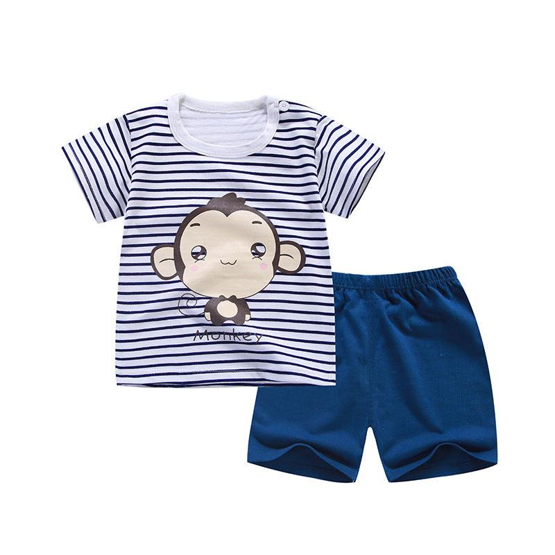 Pure Cotton Boys And Girls T-shirt with shorts set