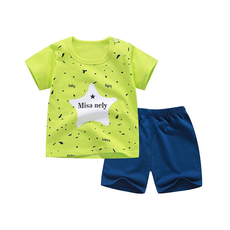 Pure Cotton Boys And Girls T-shirt with shorts set