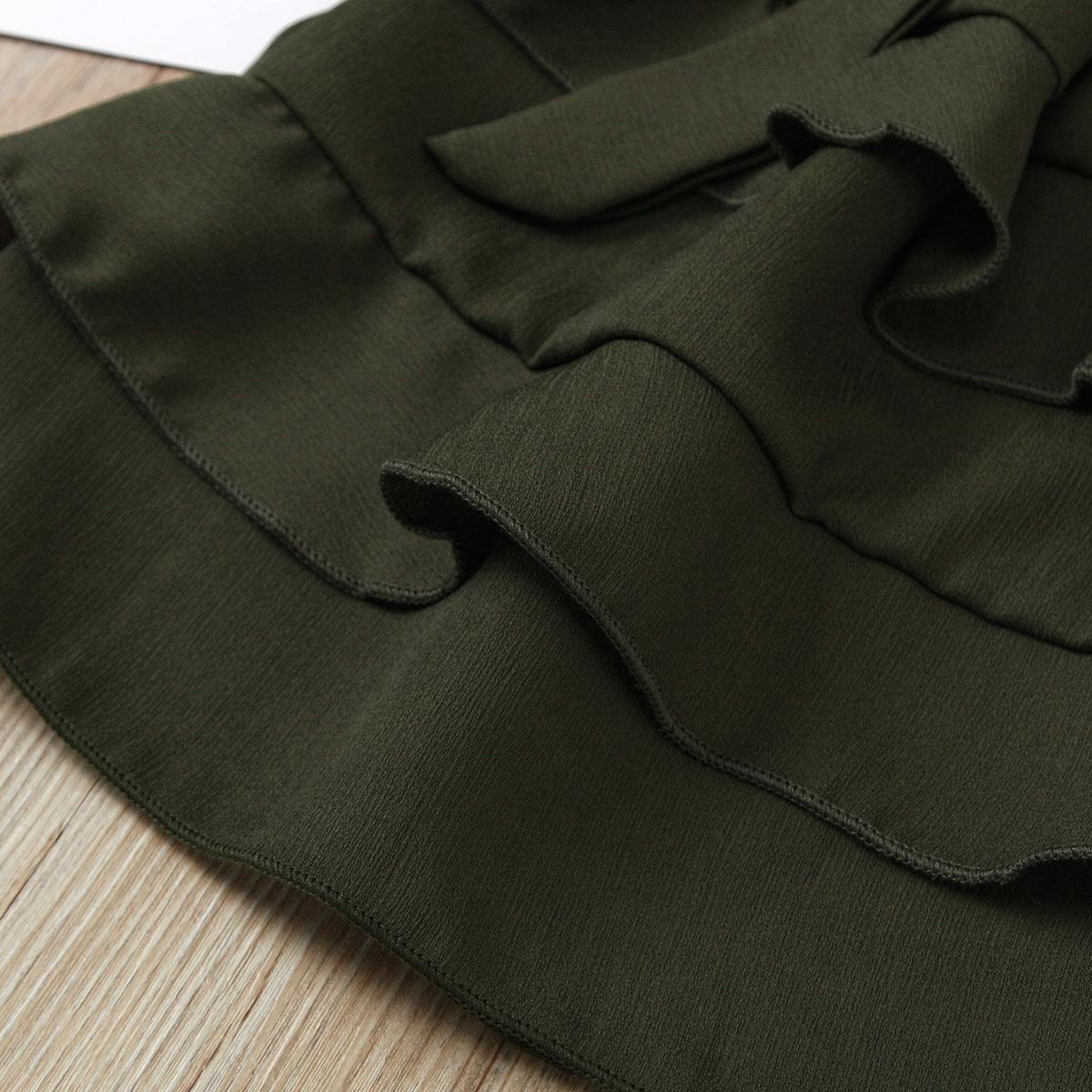 Summer Casual Girls One Sleeve Dress