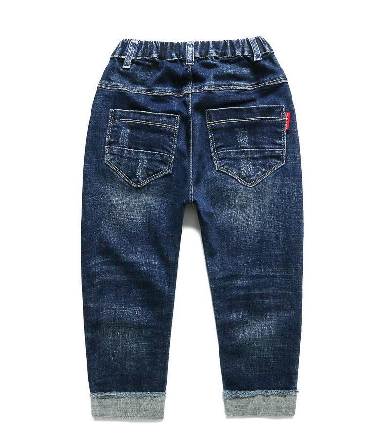Kids Boy Jeans Casual Straight long