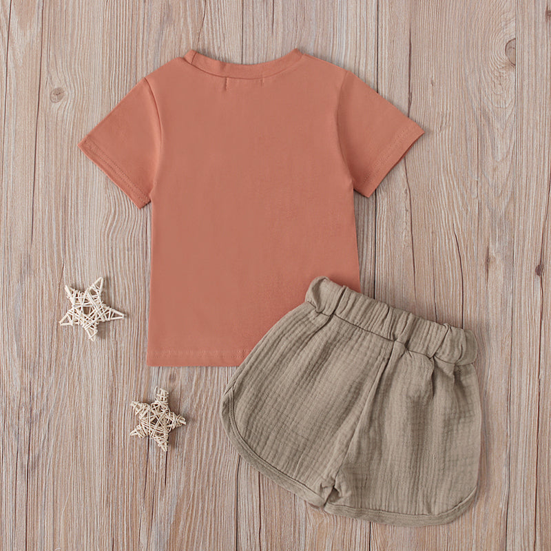 Kids Summer comfortable T-Shirt Set