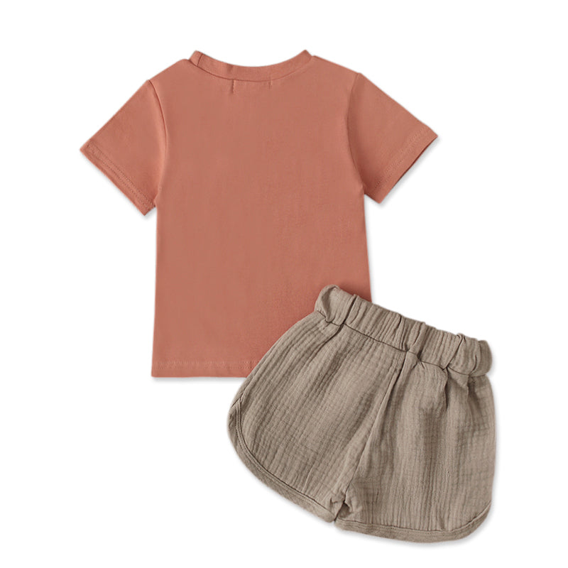 Kids Summer comfortable T-Shirt Set