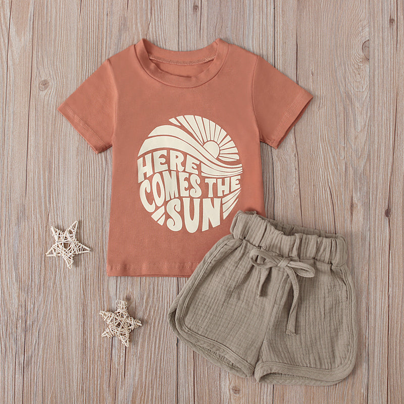 Kids Summer comfortable T-Shirt Set