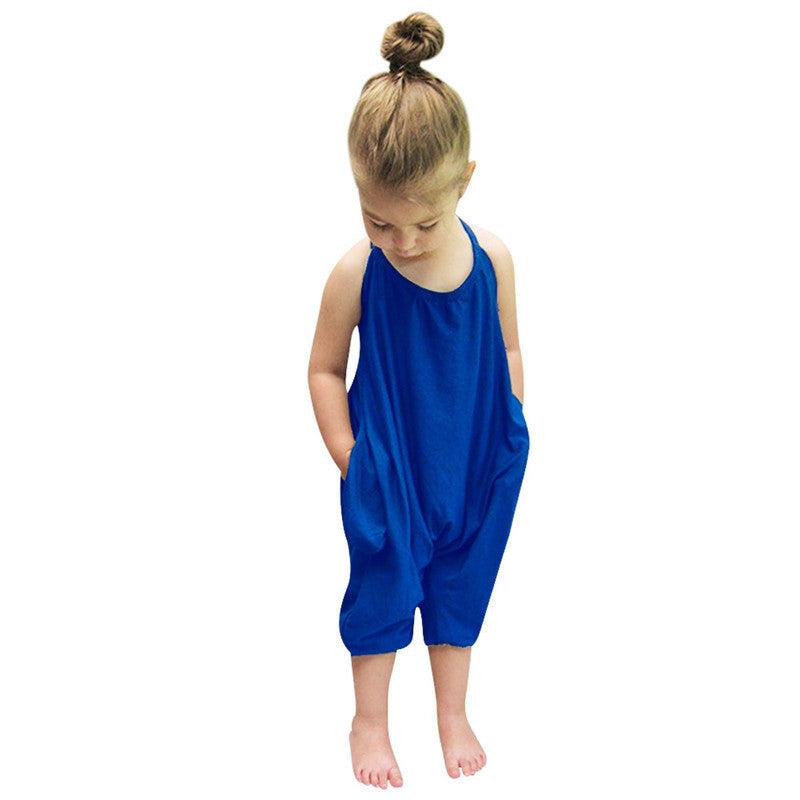 Loose Romper Toddler Sling Jumpsuit