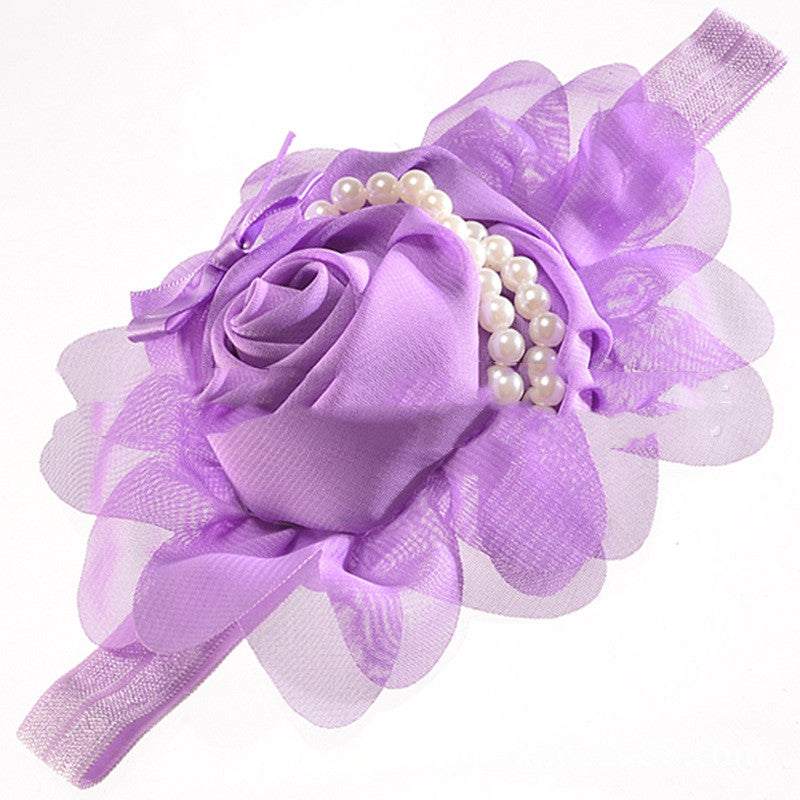 Flower Headband Baby Chiffon Hair Accessories